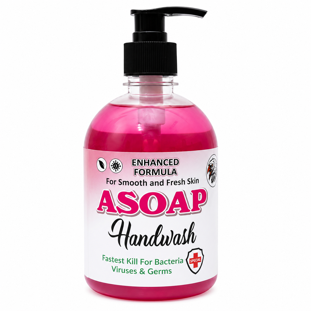 ASOAP Hand Wash 500 ml x 24 Pcs