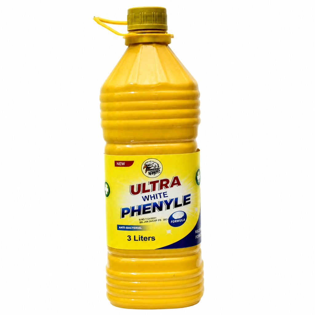 Ultra White Phenyle 3 L x 6 Pcs - GR-C-061