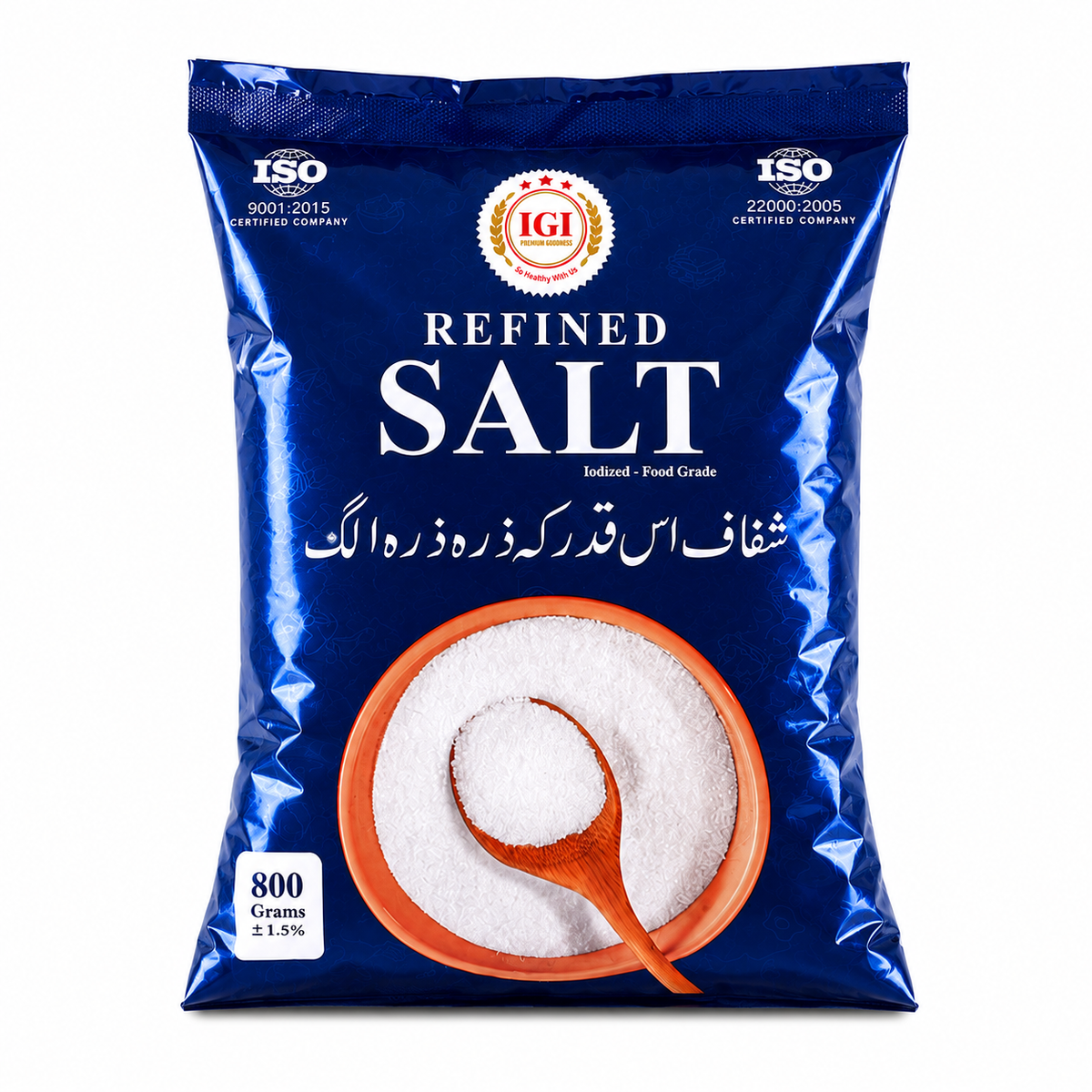 IGI Refined Salt 800 Gms. - GR-F-002